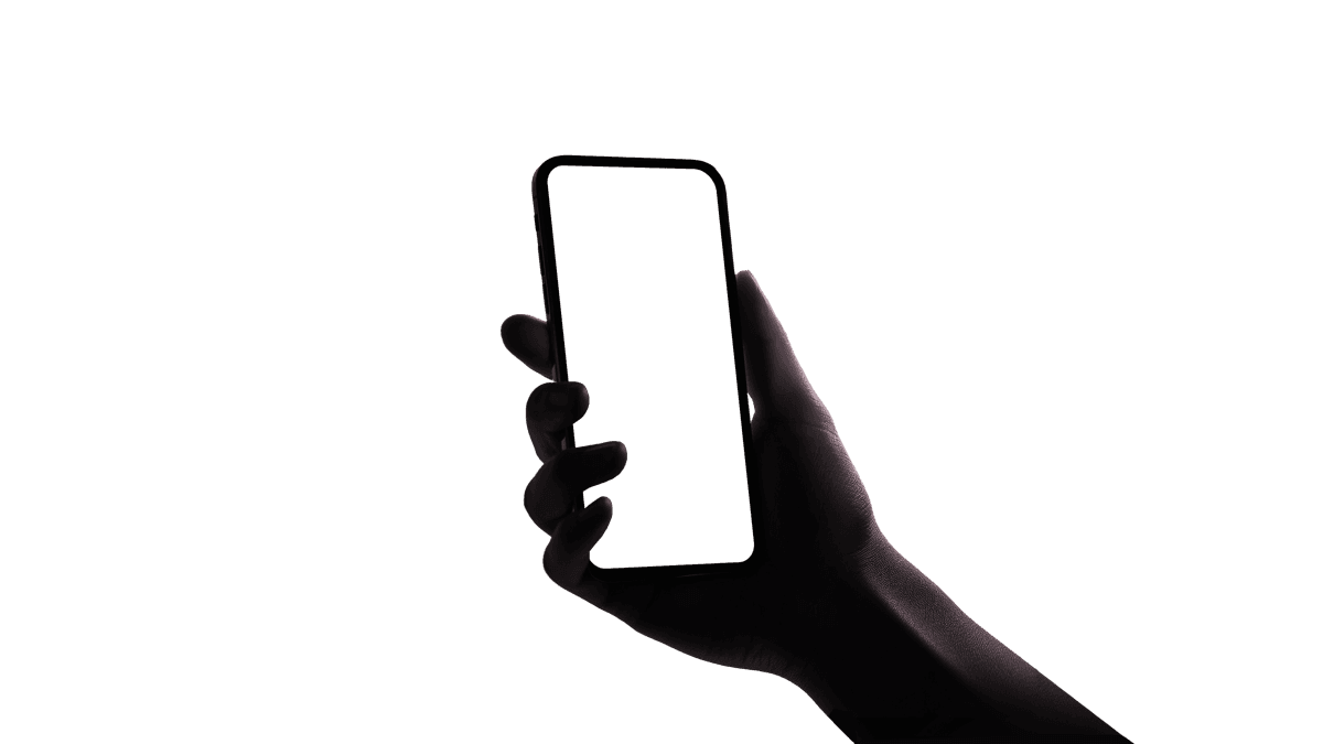 Métricas de atención en un teléfono